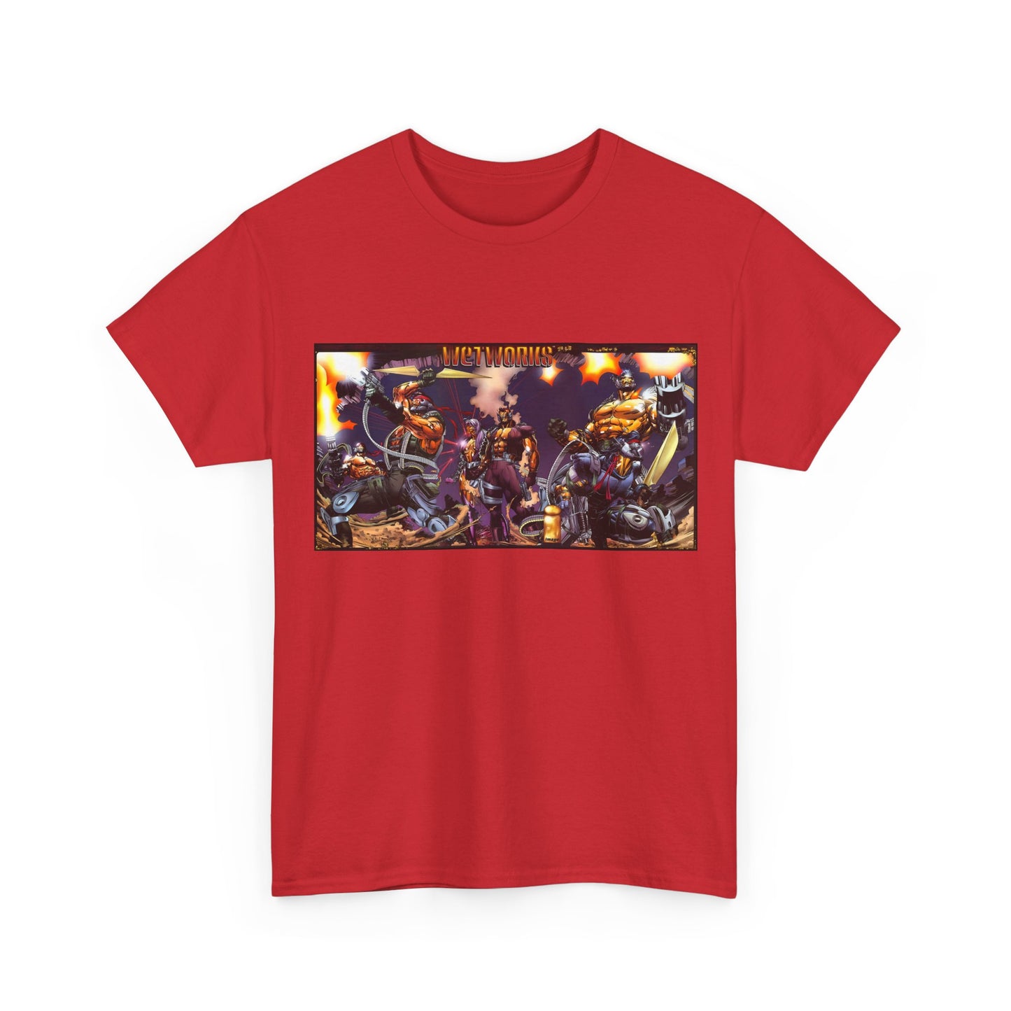 Wetworks T-Shirt - Whilce Portacio Art - #1 Cover - Dane, Mother One, Persephone, Claymore - Image Comics