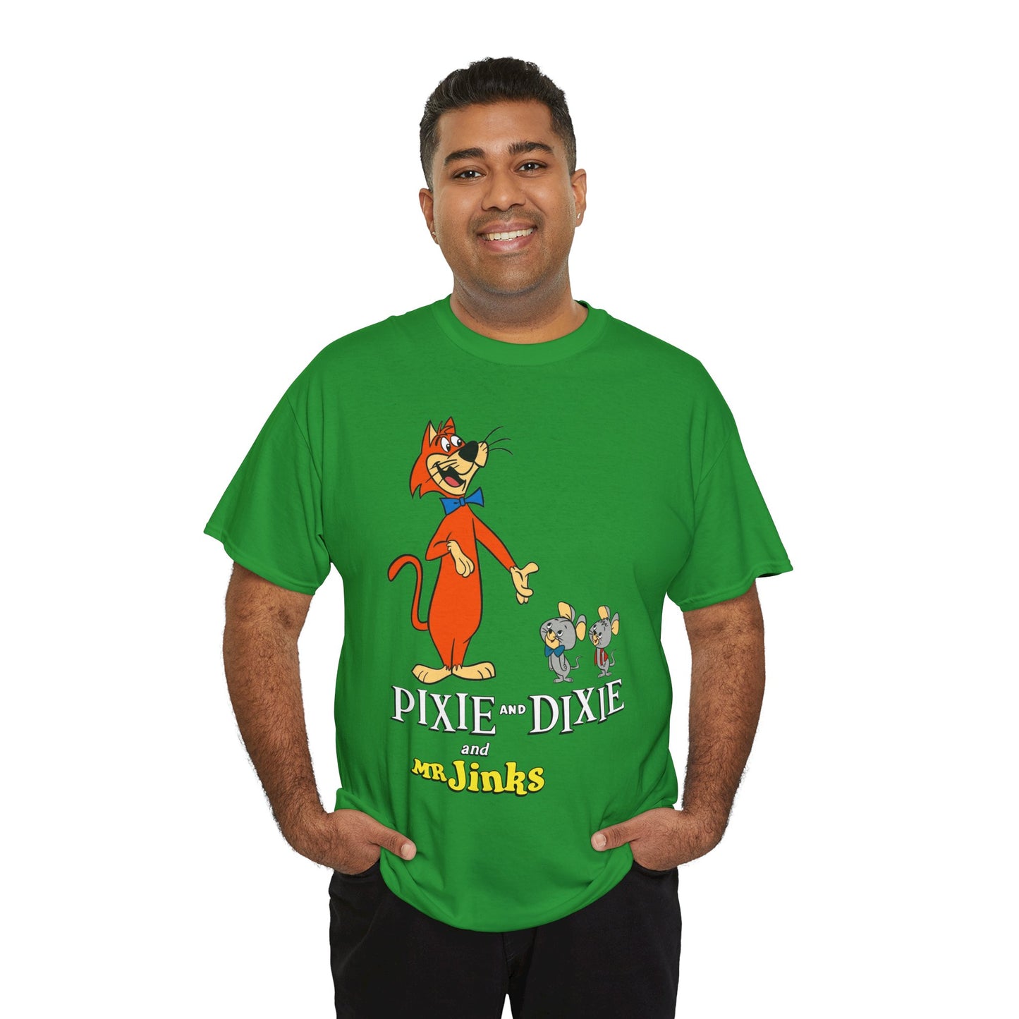 Pixie & Dixie & Mr Jinks T-Shirt - Classic Hanna-Barbera Saturday Morning Cartoon - I Hate Meeces to Pieces!