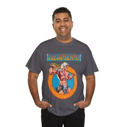 Warlord T-Shirt - Mike Grell Art - Skartaris - Travis Morgan - DC Comics 1970s Sword & Sorcery Series
