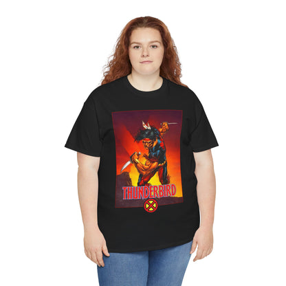 Thunderbird T-Shirt - John Proudstar, Original X-Men Member - Apache Native American - Marvel Comics