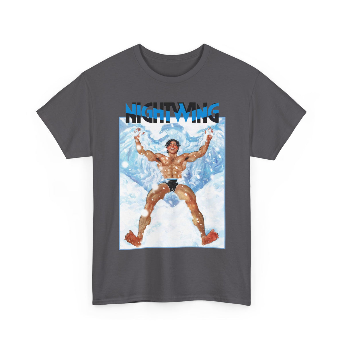 Nightwing T-Shirt - Nick Robles Art - Dick Grayson in the Snow - #111 Cover Art - DC Comics