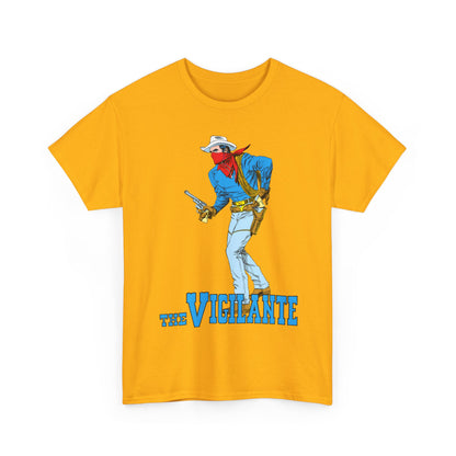 Vigilante T-Shirt - Gray Morrow Art - Seven Soldiers of Victory, All-Star Squadron Member - DC Comics