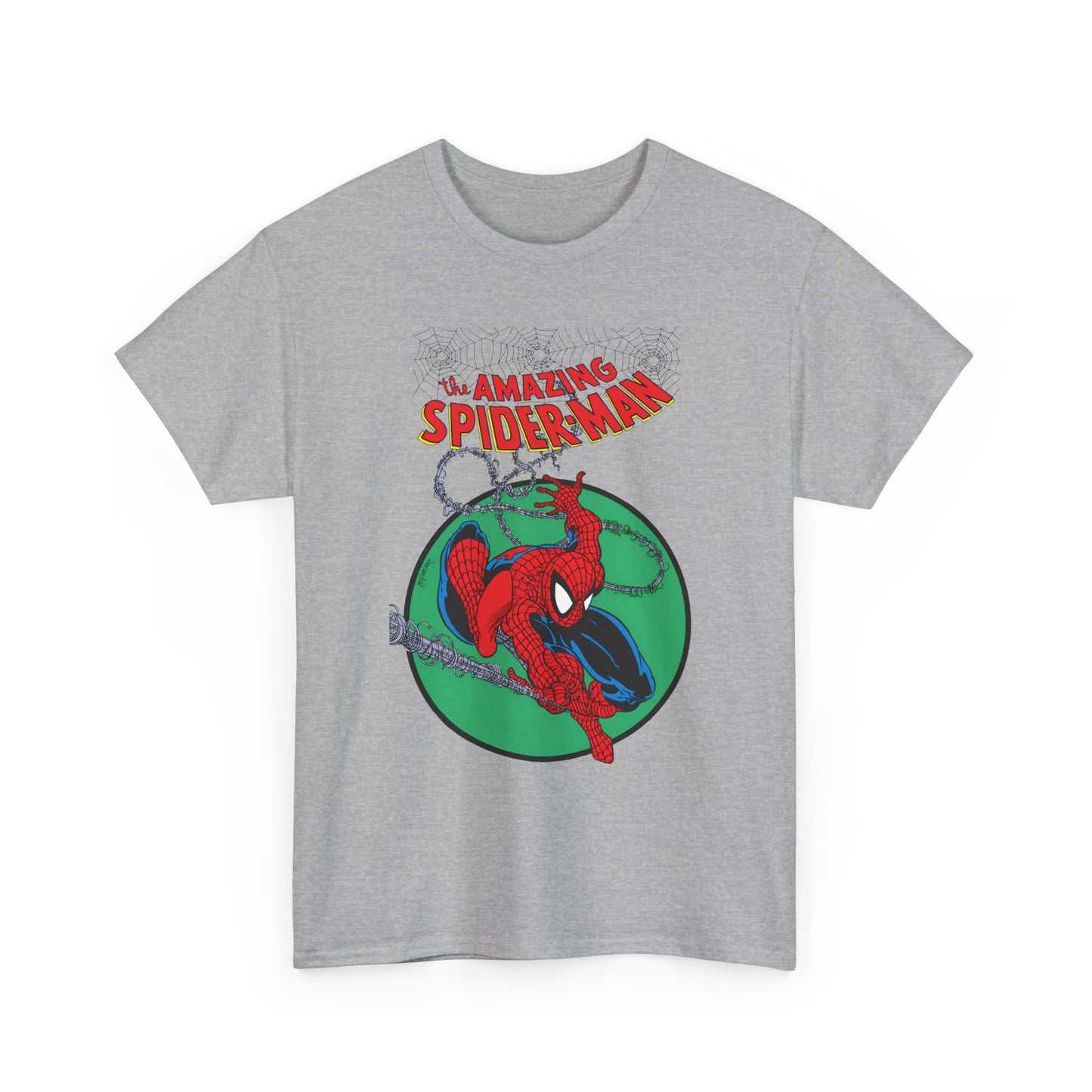 Amazing Spider-Man T-Shirt - Todd McFarlane Art - Cover to Issue #301 - Peter Parker, Web-Slinger - Marvel Comics