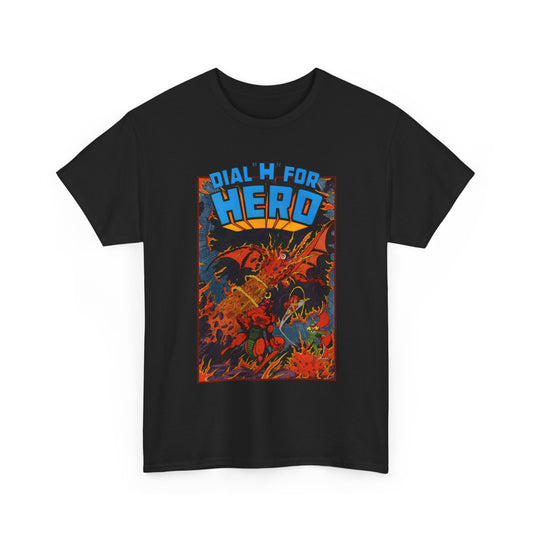 Dial "H" For Hero T-Shirt - George Perez Art - Adventure Comics Series - DC Comics