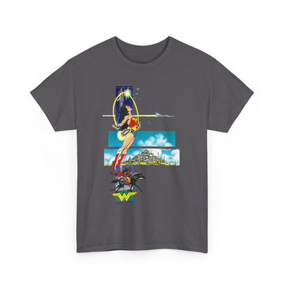 Wonder Woman T-Shirt - George Perez Art - From History of the DC Universe Series - Themyscira - DC Comics