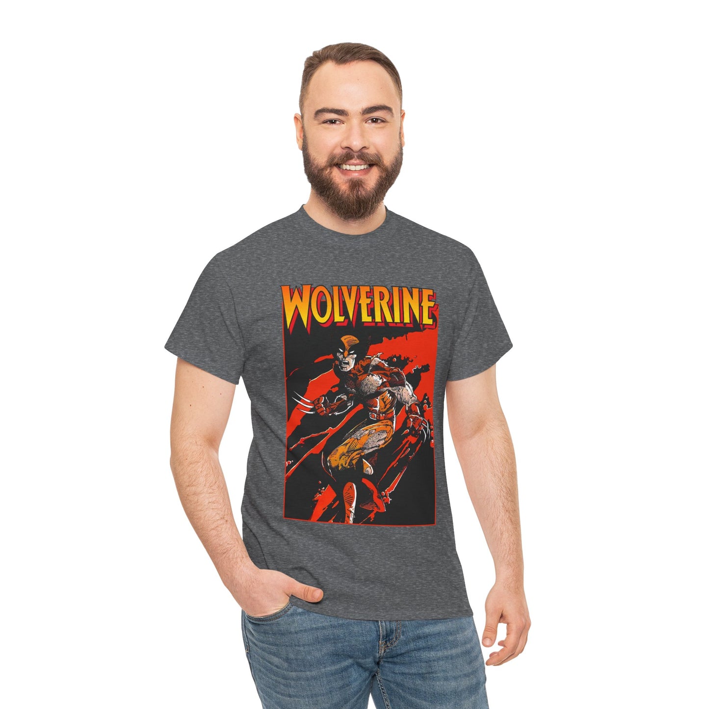 Wolverine T-Shirt - Barry Windsor-Smith Art - X-Men Member & Leader - Mutant Warrior - Logan - Marvel Comics