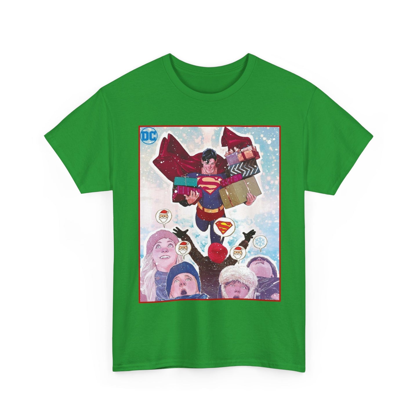 Superman Santa T-Shirt - Mitch Gerads Art - DC Comics