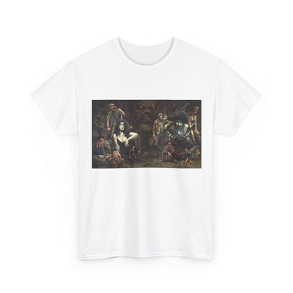Vertigo Poster T-Shirt - Lee Bermejo Art - Swamp Thing, Sandman, Death, Spider Jerusalem, Shade - DC Comics