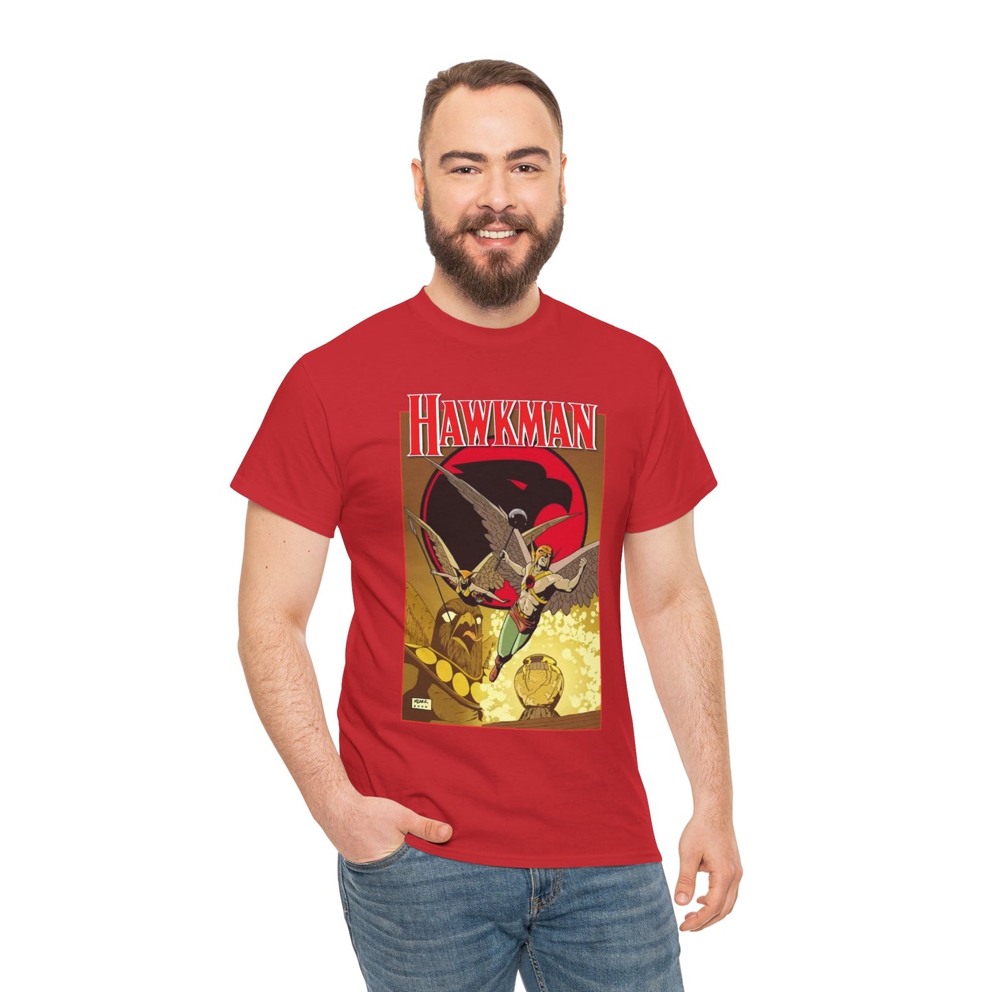 Hawkman T-Shirt - Carter Hall/Katar Hol - Thanagar - Justice League/Justice Society Member - DC Comics