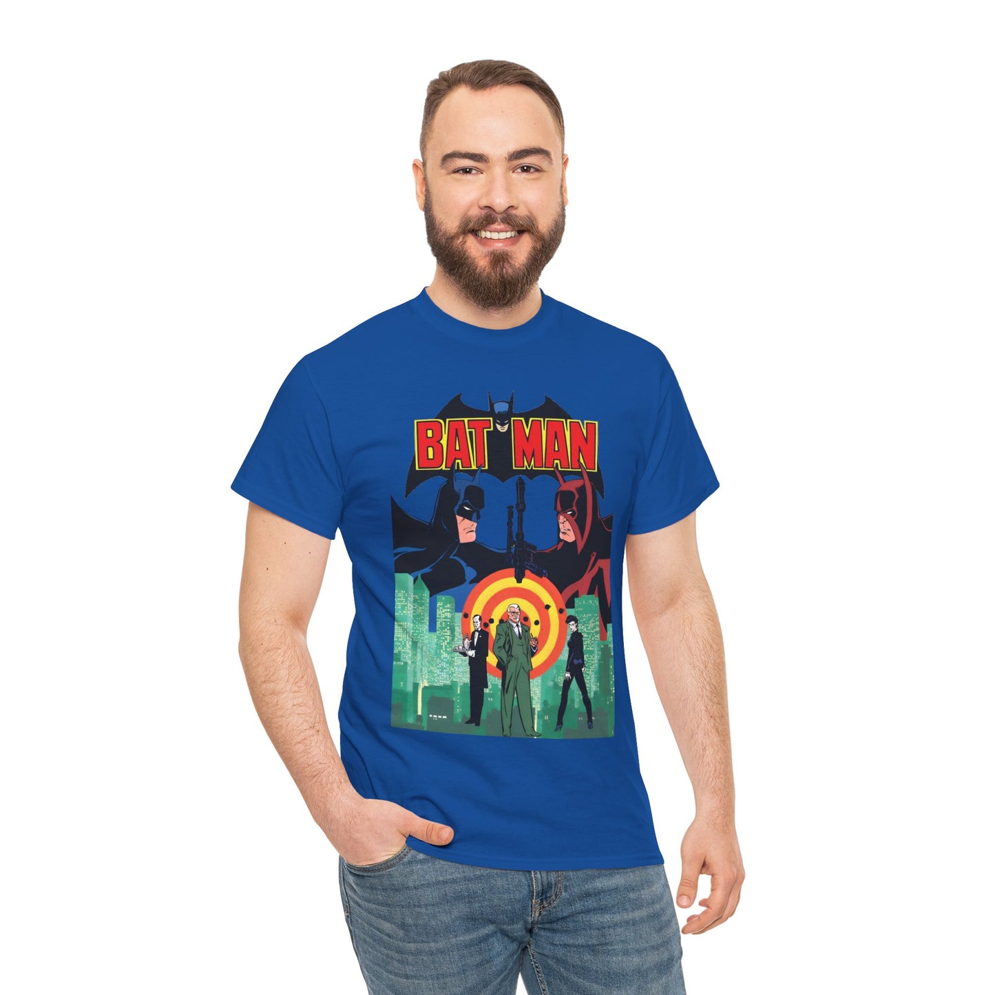 Batman T-Shirt - Michael Golden Art - Vs Wrath - Special #1 Cover - DC Comics