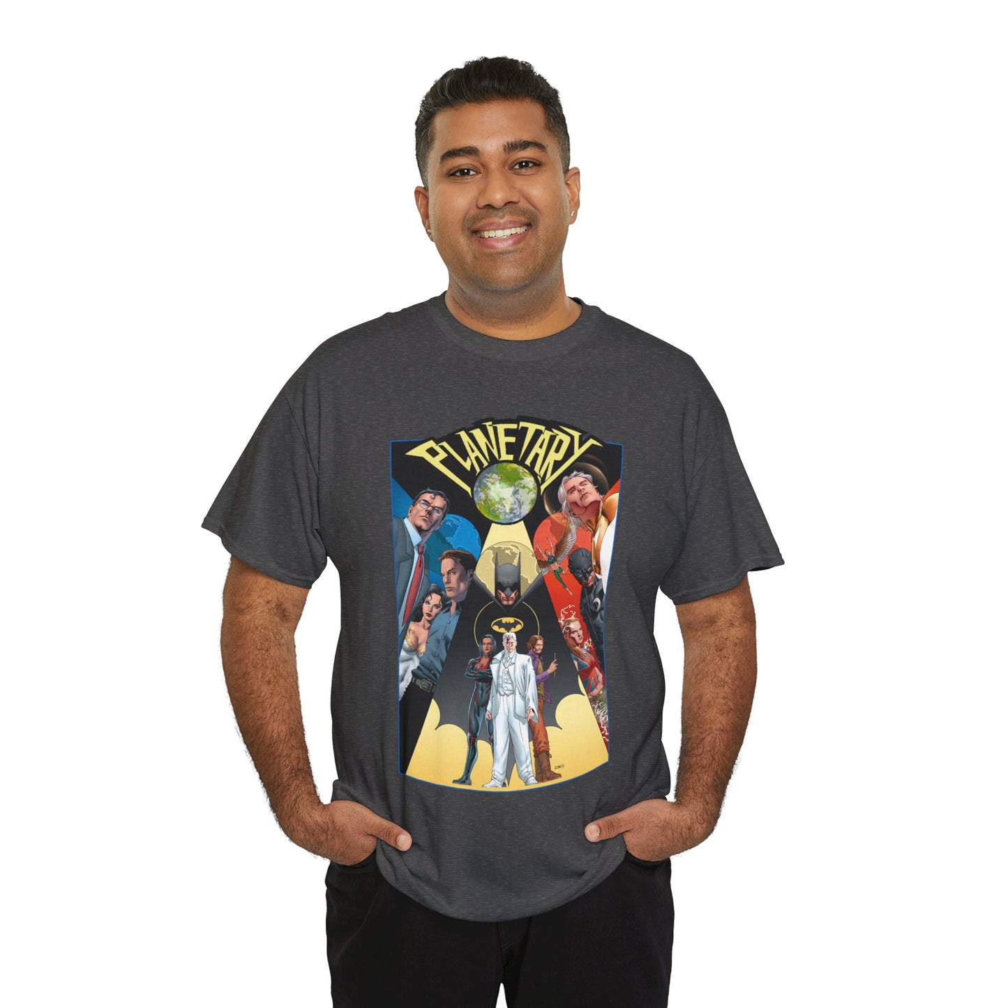 Planetary T-Shirt - The Drummer, Jakita Wagner & Elijah Snow - DC Comics/Wildstorm - Crossing Worlds - John Cassaday Art