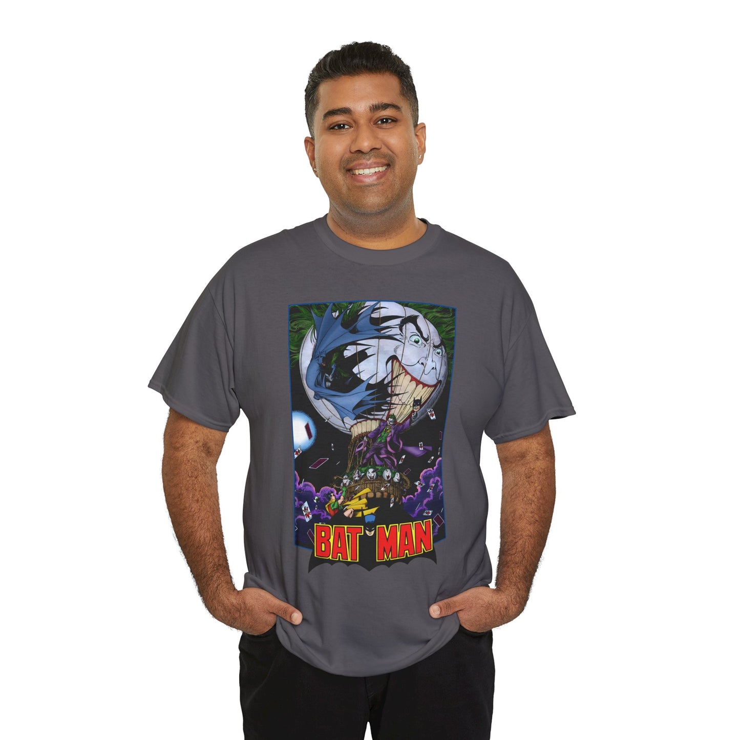 Batman T-Shirt - George Perez Art - From The Portfolio - Joker & Robin - DC Comics
