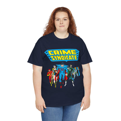 Crime Syndicate T-Shirt - Ultraman, Owlman, Superwoman, Power Ring, Johnny Quick - Earth 3 Justice League Villains - DC Comics