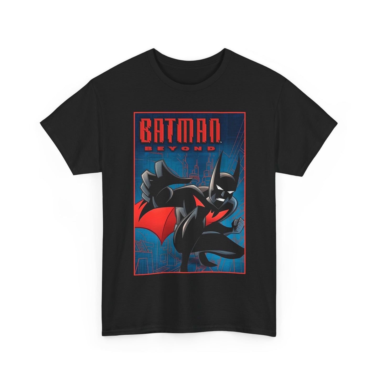 Batman Beyond T-Shirt - Terry McGinnis, Batman of the Future - DC Comics/WB Animation - Bruce Wayne as Mentor