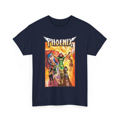 Phoenix T-Shirt - Alan Davis Art - Jean Grey, Marvel Girl, Black Queen, Dark Phoenix - X-Men Founding Member - Marvel Comics