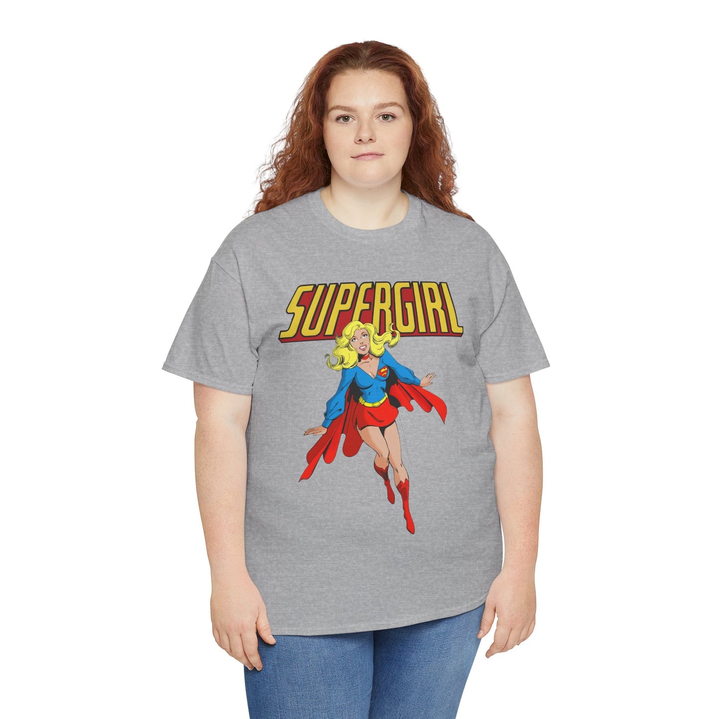 Supergirl T-Shirt - John Byrne Art - Kara, Maid of Might - 2026 Movie with Milly Alcock - DC Comics
