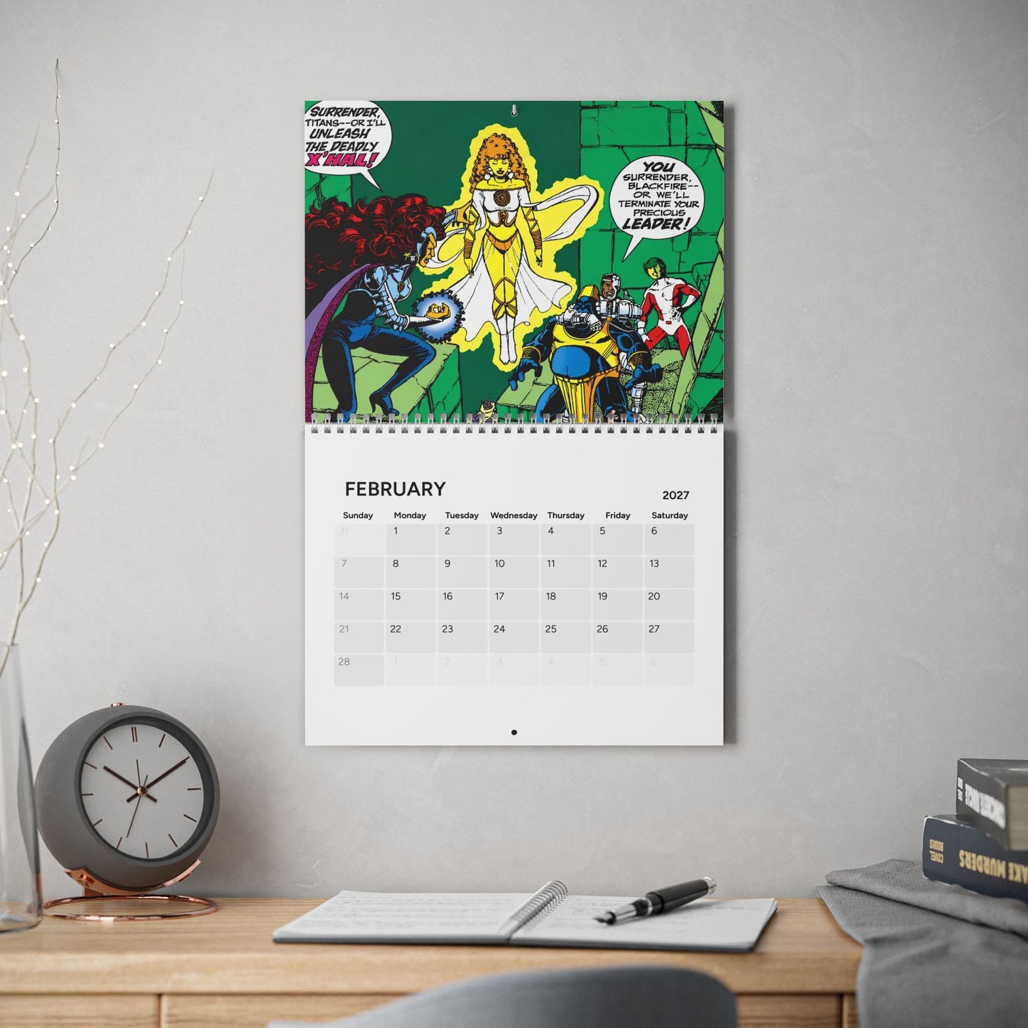 New Teen Titans Calendar (2027)