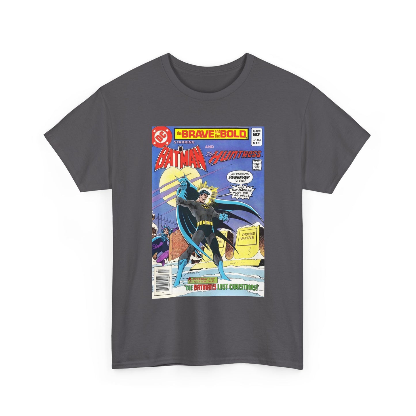 Brave & the Bold #184 T-Shirt - Batman & Earth-2 Huntress - DC Comics