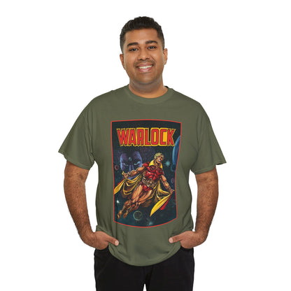 Warlock T-Shirt - Jim Starlin Art - Marvel Comics - Cosmic Superhero - The Enclave - Him