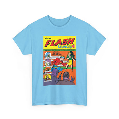 Flash Comics #1 T-Shirt - Jay Garrick, Golden Age Flash - JSA Member - DC Comics