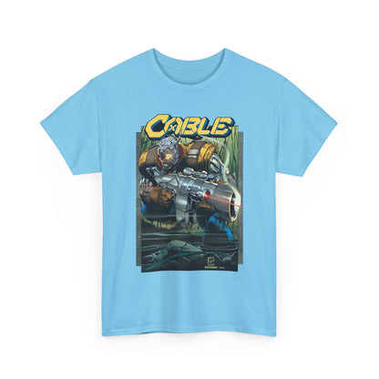 Cable T-Shirt - Greg Capullo Art - X-Force Leader, Mutant Fighter - Nathan Summers - Marvel Comics
