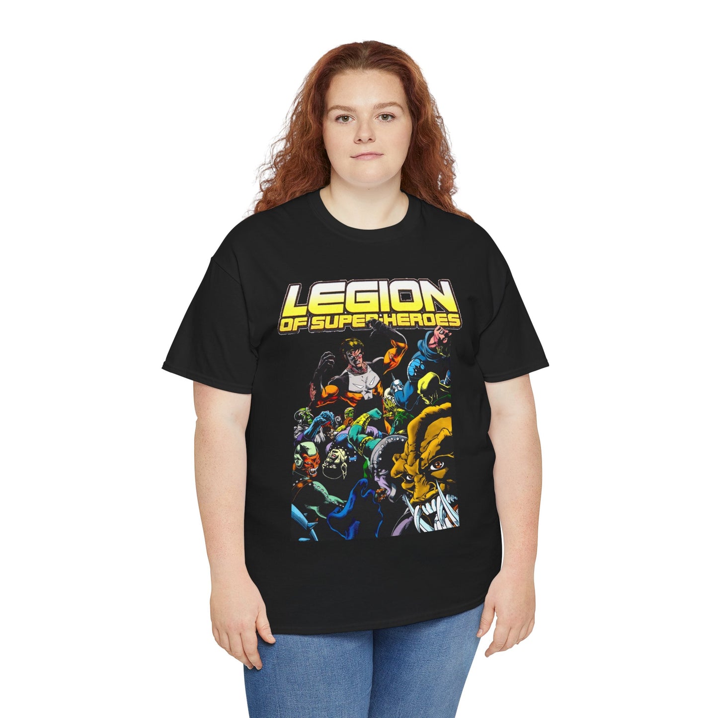 Legion of Super-Heroes T-Shirt - Steve Lightle Art - Timber Wolf - DC Comics