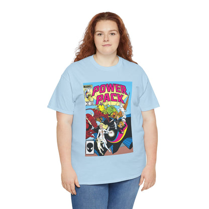 Power Pack #8 T-Shirt - With Cloak & Dagger - Marvel Comics