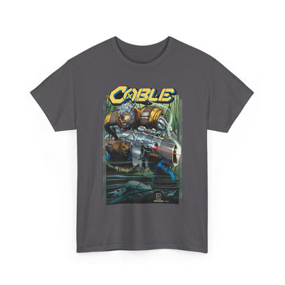 Cable T-Shirt - Greg Capullo Art - X-Force Leader, Mutant Fighter - Nathan Summers - Marvel Comics