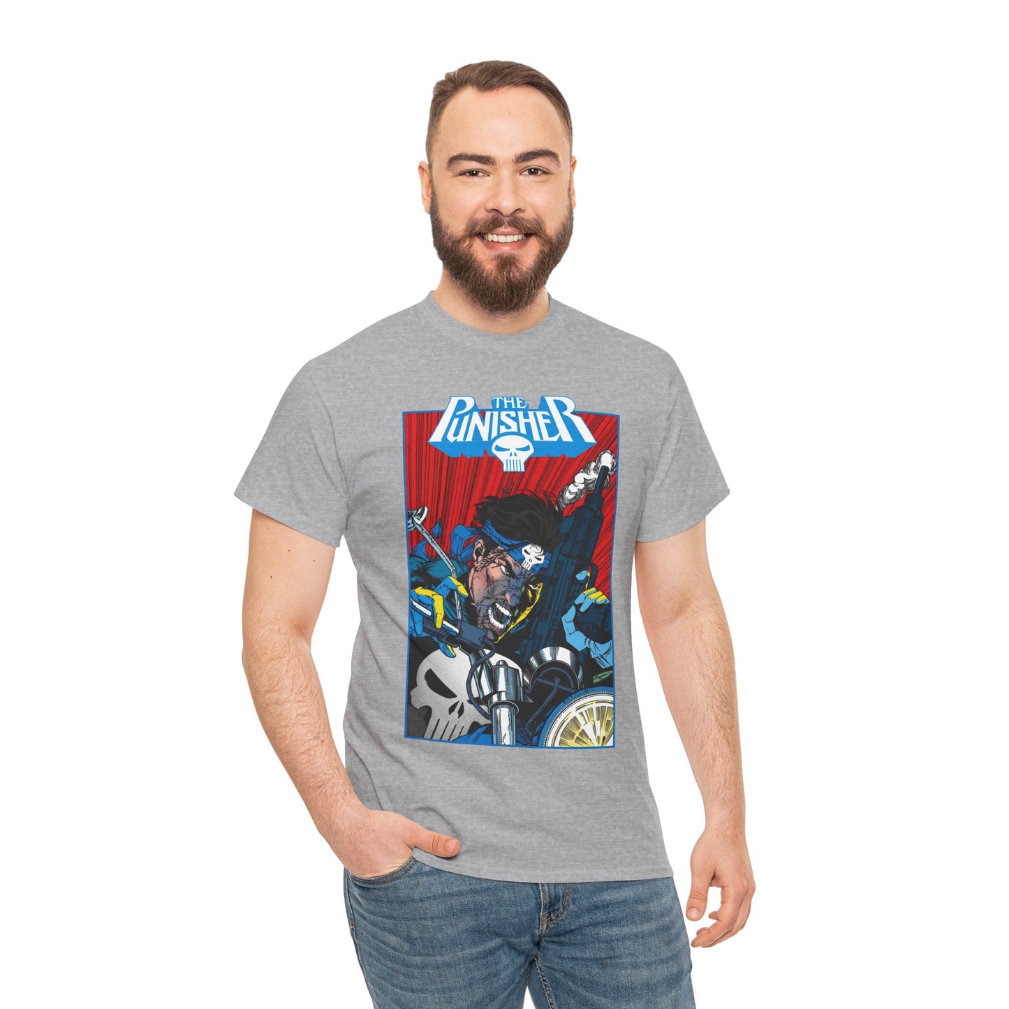 Punisher T-Shirt - Whilce Portacio Art - Marvel Comics