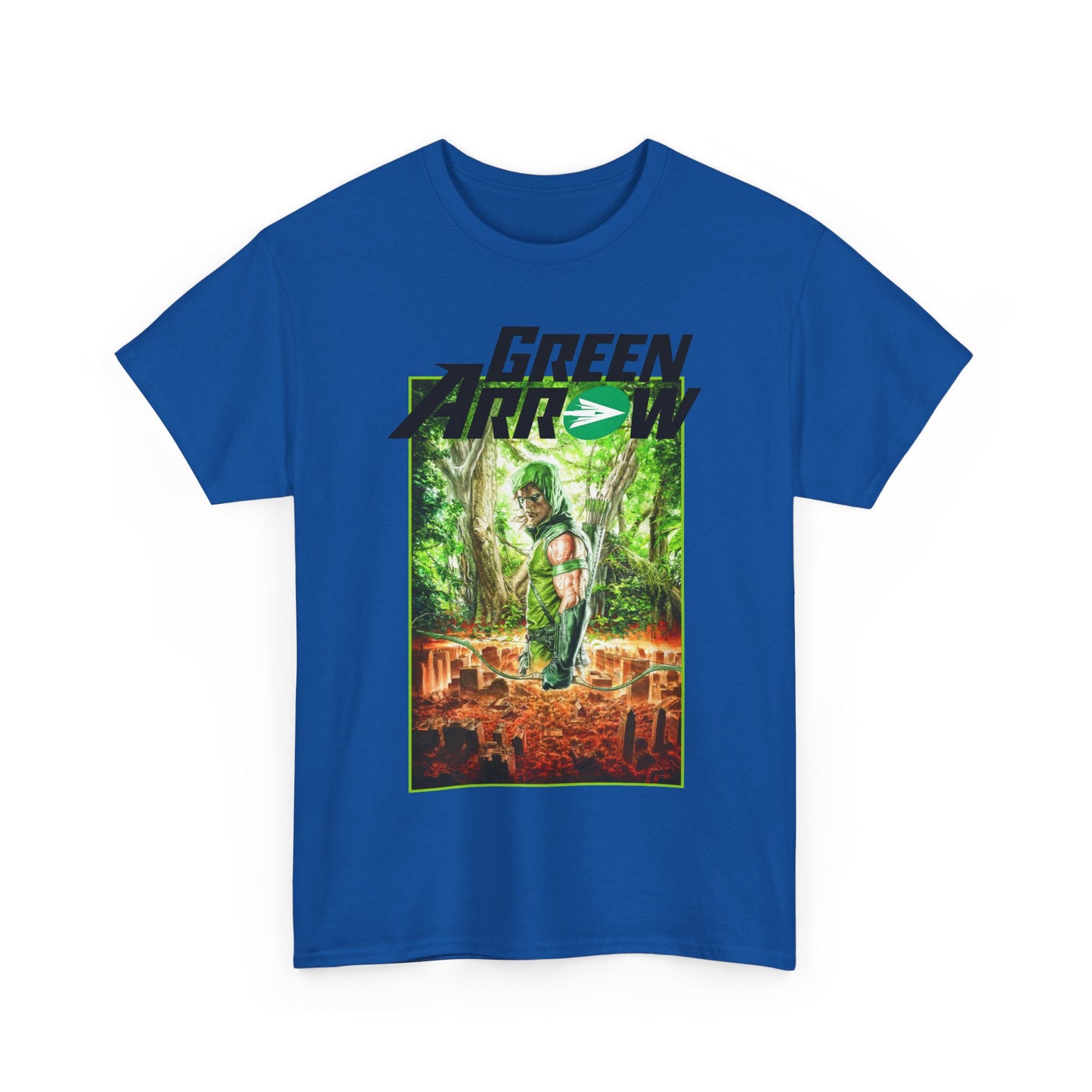 Green Arrow T-Shirt - Mauro Cascioli Art - Brightest Night Cover - Emerald Archer - DC Comics