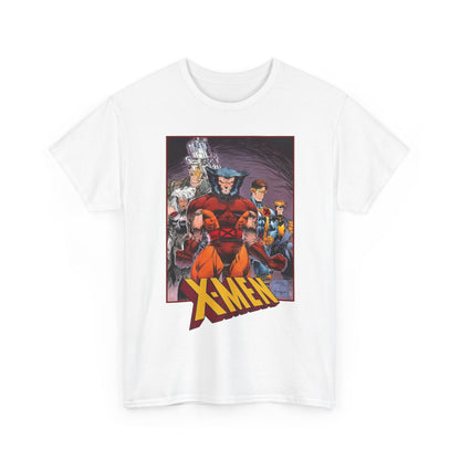 X-Men T-Shirt - While Portacio Art - Wolverine, Cyclops, Storm, Cable, Havok - Marvel Comics