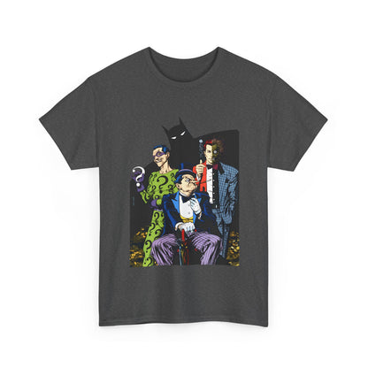 Riddler, Two-Face, Penguin T-Shirt - Brian Bolland Art - DC Comics