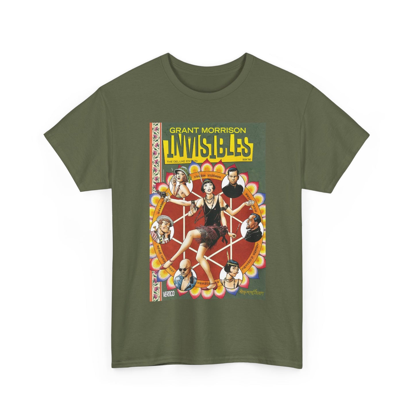 Invisibles T-Shirt - Brian Bolland Art - Grant Morrison 1990s Series - Vertigo Comics