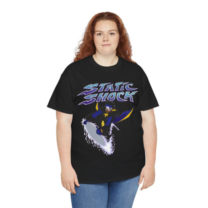 Static Shock T-Shirt - Milestone Comics - WB 1990s Animated Series - DC Comics - Virgil Hawkins