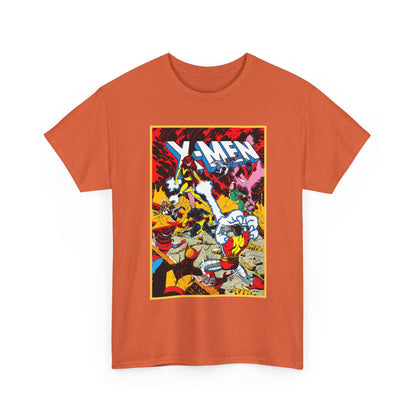X-Men T-Shirt - Paul Smith Art - Return of Dark Phoenix - Wolverine, Colossus, Cyclops, Storm, Nightcrawler, Rogue - Marvel Comics