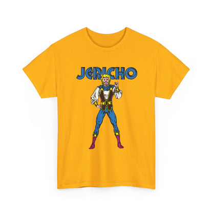 Jericho T-Shirt - George Perez Art - New Teen Titans Member - Son of Deathstroke, Brother of Ravager - DC Comics