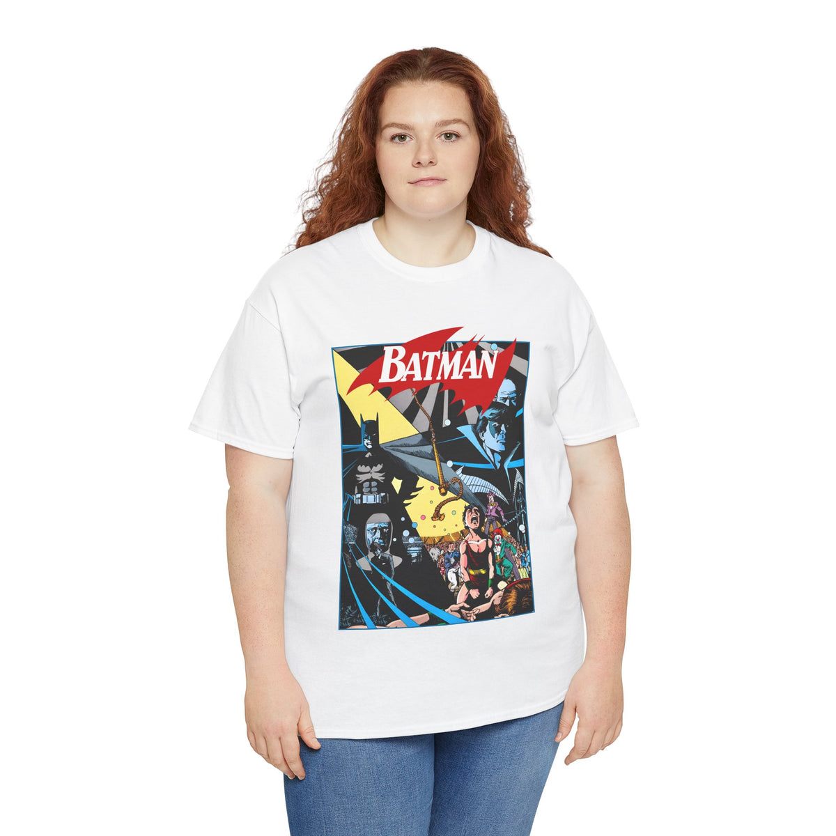 Batman T-Shirt - George Perez Art - Year Three - Robin, Nightwing, Dick Grayson - DC Comics