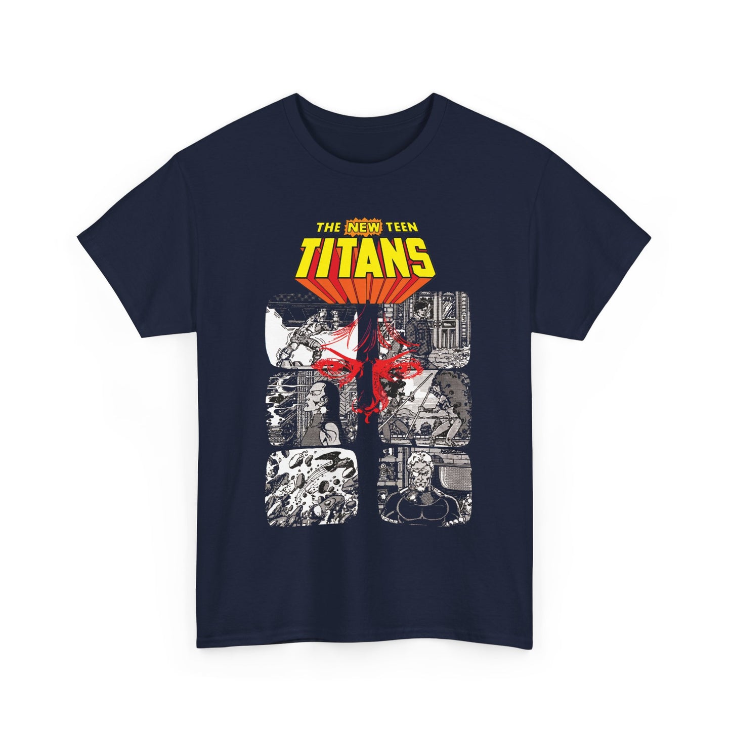 New Teen Titans T-Shirt - George Perez Art - Judas Contract - Eyes of Tara Markov - Tales of the Teen Titans #42 Cover Art - DC Comics