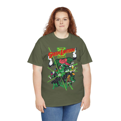 Green Lantern Corps T-Shirt - Joe Staton Art - Hal Jordan, John Stewart, Katma Tui, Arisia, Kilowog - DC Comics