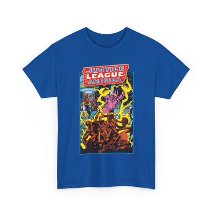 Justice League of America T-Shirt - George Perez Art - JSA Team-Up Cover - DC Comics