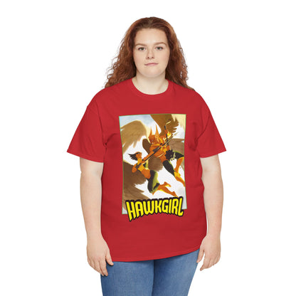 Hawkgirl T-Shirt - David Talaski Art - With Hawkman - DC Comics