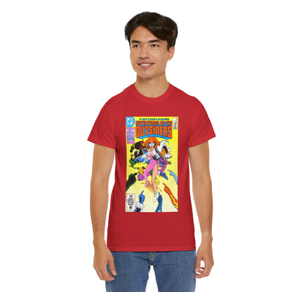 Adventures of the Outsiders #34 T-Shirt - Alan Davis Art - DC Comics