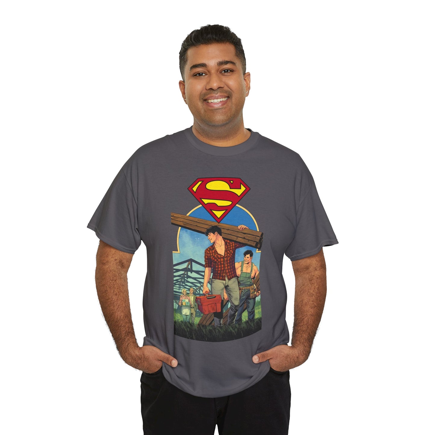 Superman: Son of Kal-El T-Shirt - Travis Moore Art - #17 Variant Cover - Clark and Jon Kent - Super Thirst Trap - DC Comics