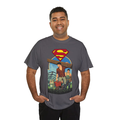Superman: Son of Kal-El T-Shirt - Travis Moore Art - #17 Variant Cover - Clark and Jon Kent - Super Thirst Trap - DC Comics