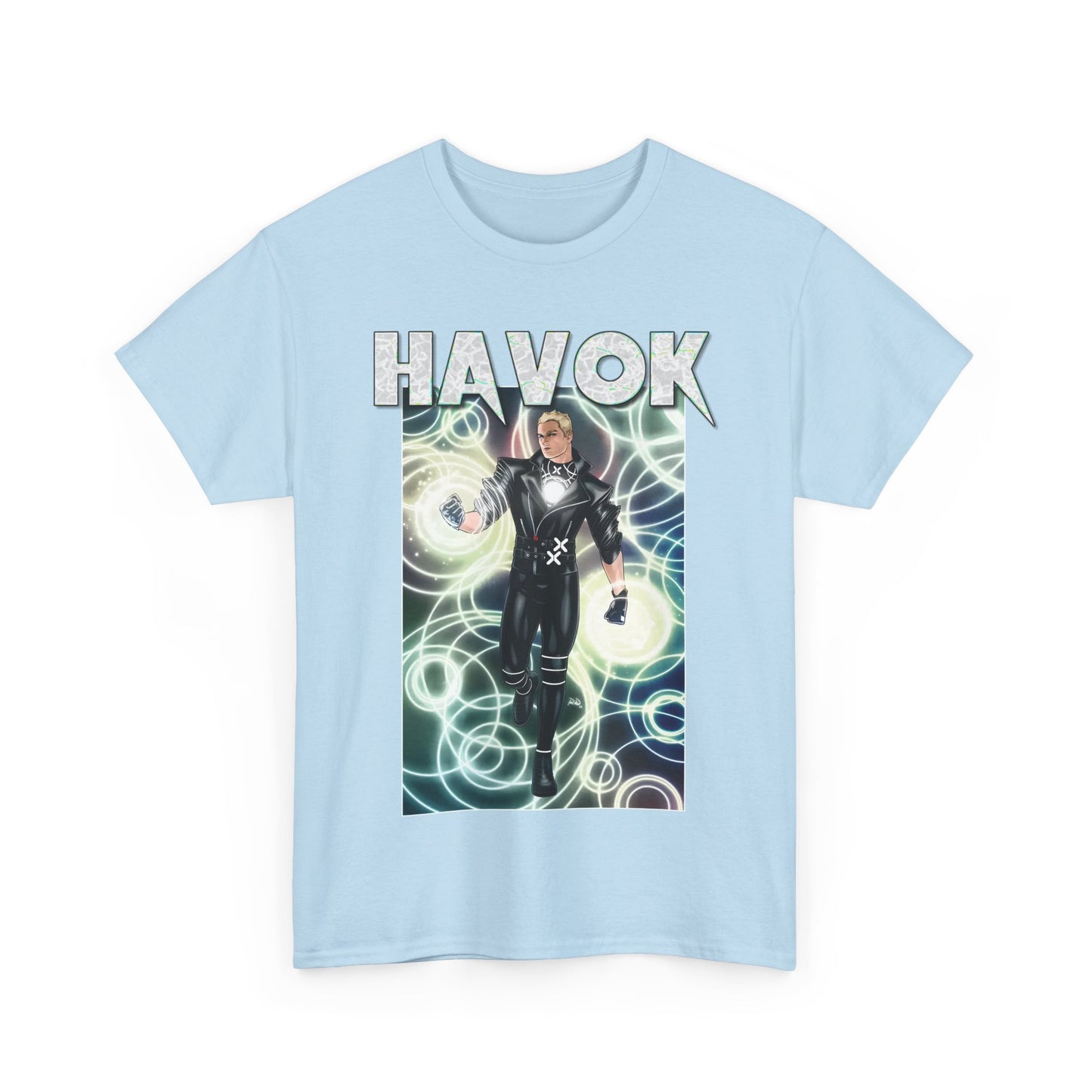 Havok T-Shirt - X-Men, X-Factor Member & Leader - Mutant Hero - Alex Summers, Brother to Scott Summers, Cyclops - Marvel Comics