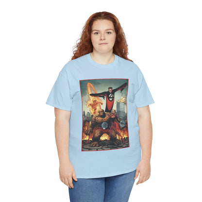 Fantastic Four T-Shirt - Arthur Adams Art - Marvel Comics