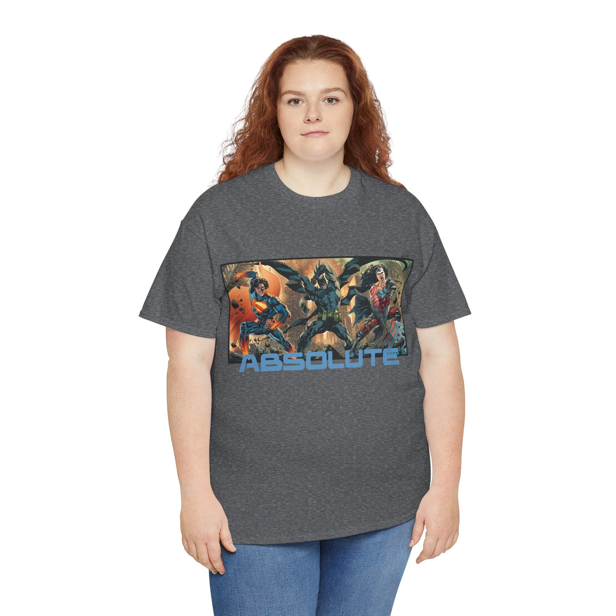Absolute Trinity T-Shirt - Bryan Hitch Art - Batman, Superman, Wonder Woman - DC Comics