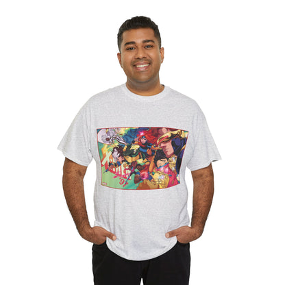 X-Men '97 T-Shirt - Russell Dauterman Art - Cyclops, Jean Grey, Rogue, Storm, Jubilee, Beast, Gambit, Bishop, Wolverine - Marvel Comics