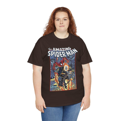 Amazing Spider-Man & Ghost Rider T-Shirt - Erik Larsen Art - Sinister Six - Marvel Comics