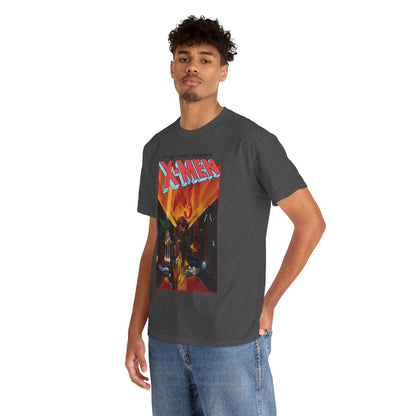Uncanny X-Men T-Shirt - Bill Sienkiewicz Art - Phoenix, Cyclops, Colossus, Wolverine - Marvel Comics